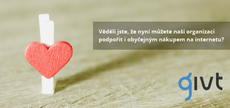 Víte že nás můžete podpořit obyčejným nakupováním Víte že nás můžete podpořit obyčejným nakupováním