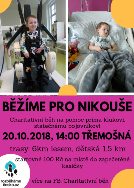 Běžíme pro Nikouše Běžíme pro Nikouše